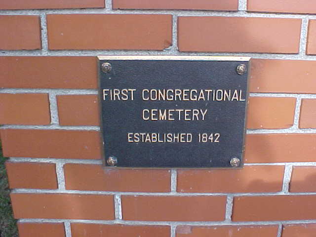 First Congregational Cemetery
