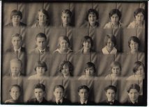 Owen, Wisconsin High School Junior class picture, 1925