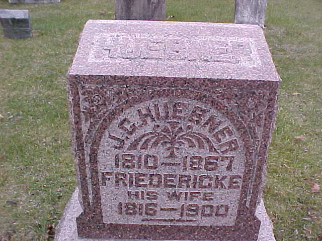 J.G. & Fredericke Huebner
